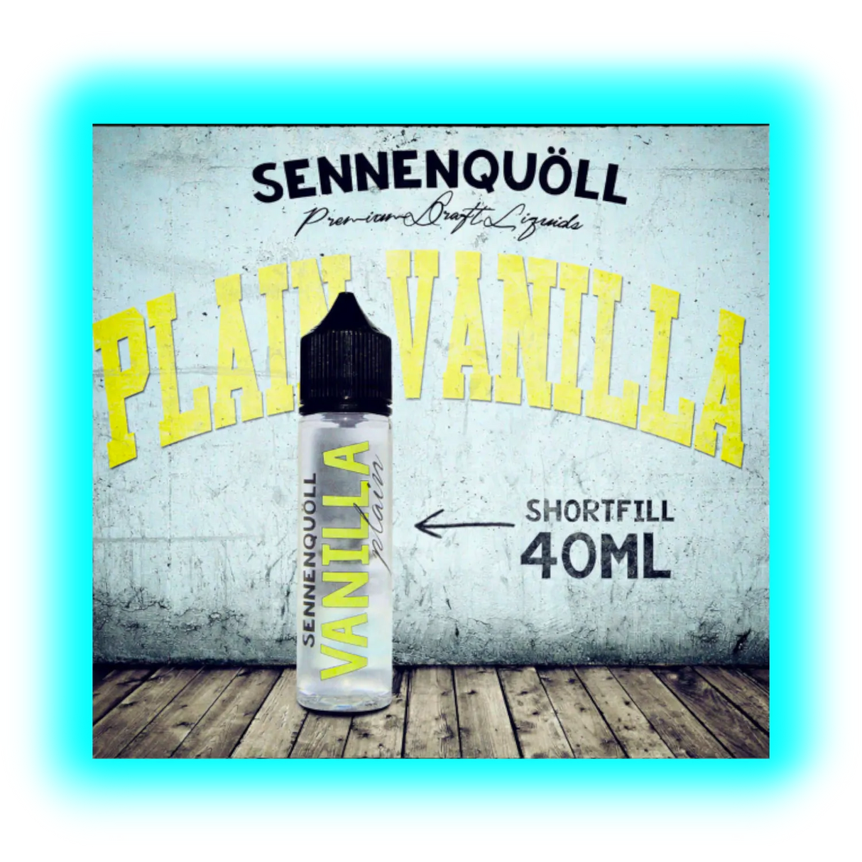 Sennenquöll Originals Plain Vanilla Shortfill 40/60ml