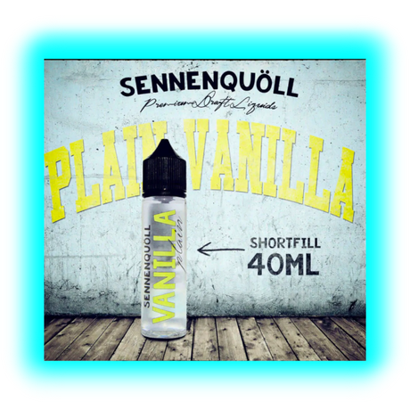 Sennenquöll Originals Plain Vanilla Shortfill 40/60ml