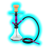 Shisha "Achilles" Lila 42cm 1 Anschl.