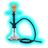 Shisha "Achilles" Schwarz 42cm 1 Anschl.