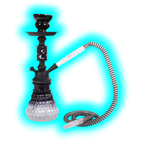 Shisha Foxy Black One Tube 34cm