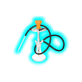 Shisha Super Heroes One Tube 44cm Silver