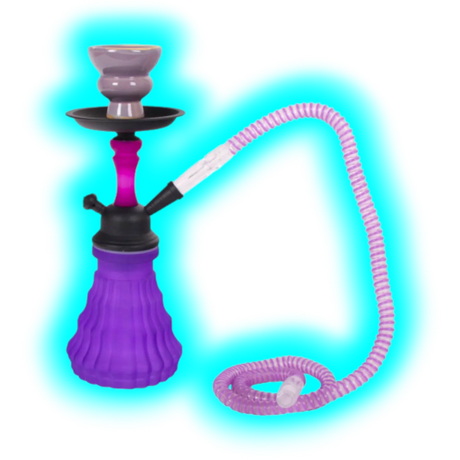 Shisha Tiny Purple One Tube 25cm