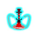 Shisha ""to Go"" sz 30cm 2 PVC Anschl. + Alukoffer