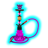 Shisha ""Woody"" lila 35cm 1x Anschl.