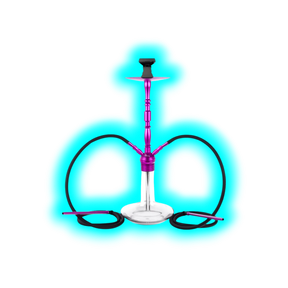 Shisha""Adelphos"" lil. 70cm 2 Anschl.