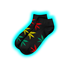 Short Socks-Size 36-42 Black/Rasta