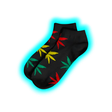 Short Socks-Size 40-45 Black/Rasta