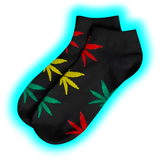 Short Socks-Size 40-45 Black/Rasta