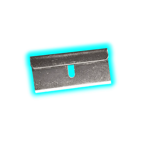 Silberfarbene Klinge 40 x 20mm