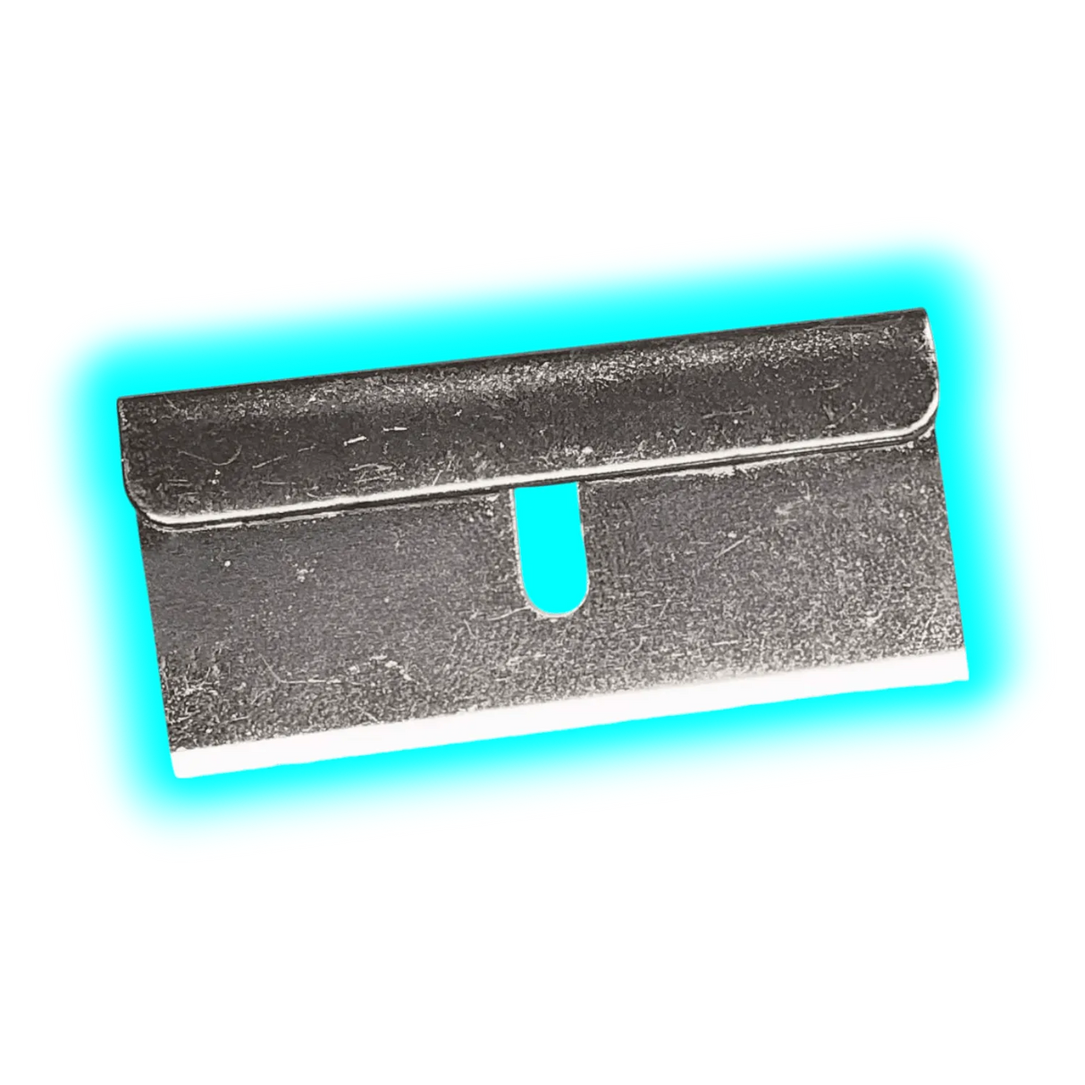 Silberfarbene Klinge 40 x 20mm