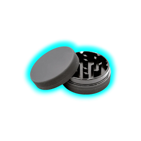 Silicone coated Grinder Black 2 Parts 50mm