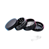 Silicone coated Grinder Black 4 Parts 50mm