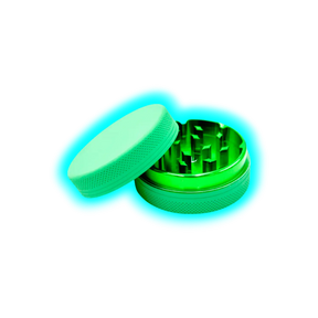 Silicone coated Grinder Green 2 Parts 50mm