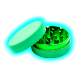 Silicone coated Grinder Green 2 Parts 50mm