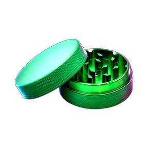 Silicone coated Grinder Green 2 Parts 50mm