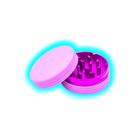 Silicone coated Grinder Lila 2 Parts 50mm