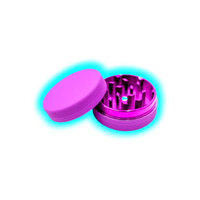 Silicone coated Grinder Purple 2 Parts 50mm
