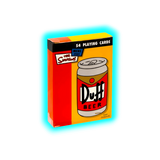 Simpsons Duff Beer Card Deck