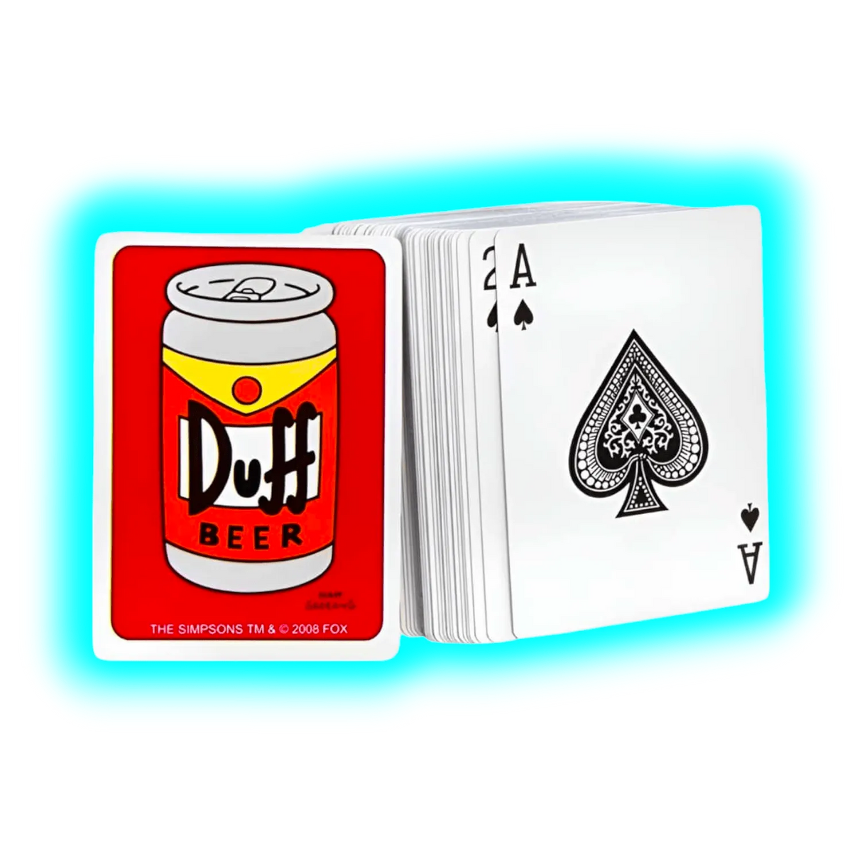 Simpsons Duff Beer Card Deck
