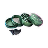SLX Grinder V2.5 Leaf Green 62mm in der Frontansicht