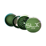 SLX Grinder V2.5 Leaf Green 62mm von hinten fotografiert (Rückansicht)