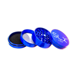 SLX Grinder V2.5 Ocean Blue 50mm in der Frontansicht