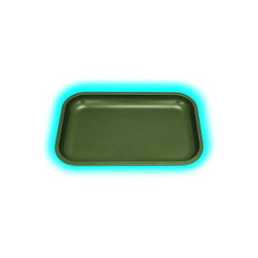 SLX Rolling Tray M Leaf Green 180 x 280mm
