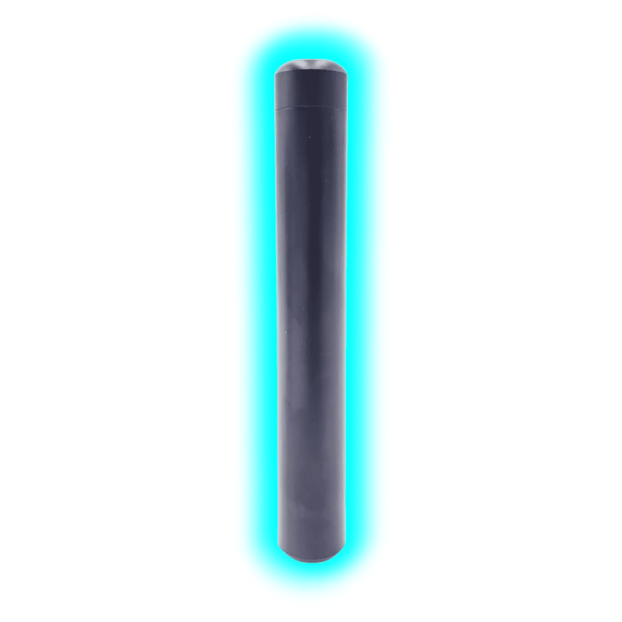 Smellproof Metal Tube Big Black 15.8 x 2.3 cm