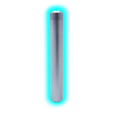 Smellproof Metal Tube Big Grey 15.8 x 2.3 cm