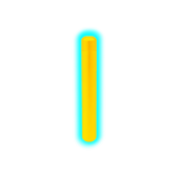 Smellproof Metal Tube Gold 12 x 1.8 cm