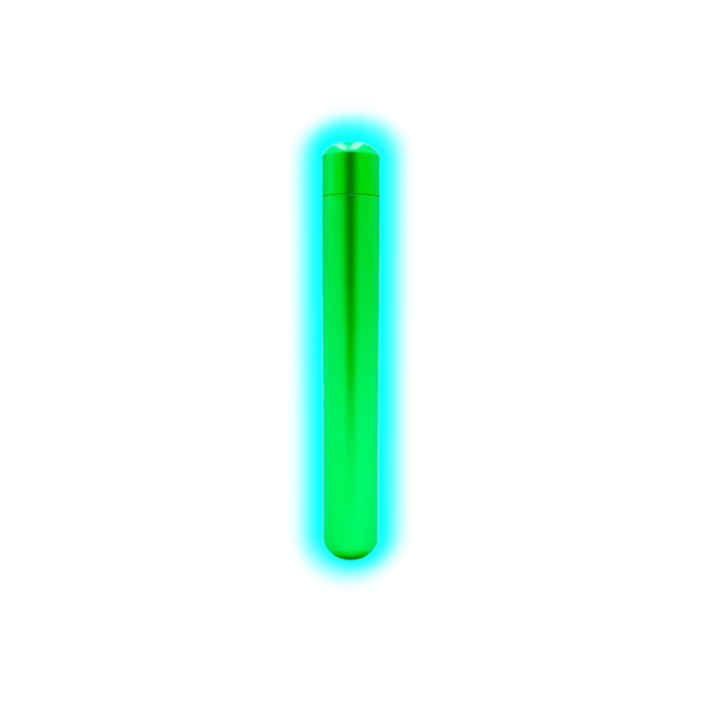 Smellproof Metal Tube Green 12 x 1.8 cm