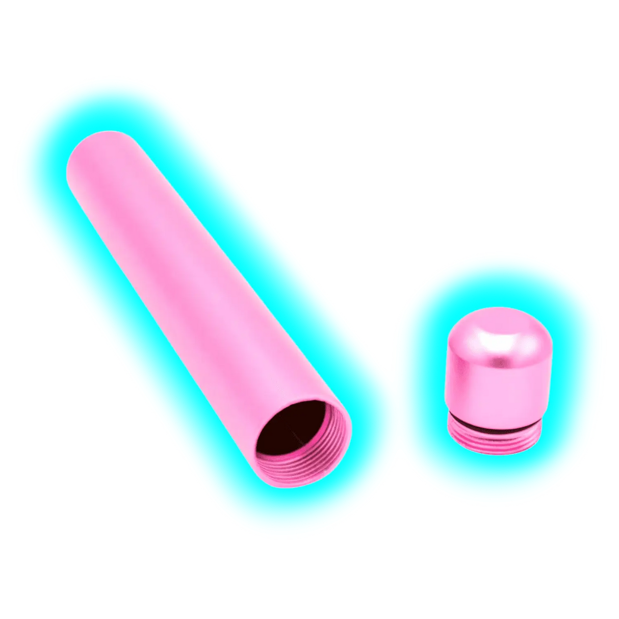 Smellproof Metal Tube Rosa 12 x 1.8 cm