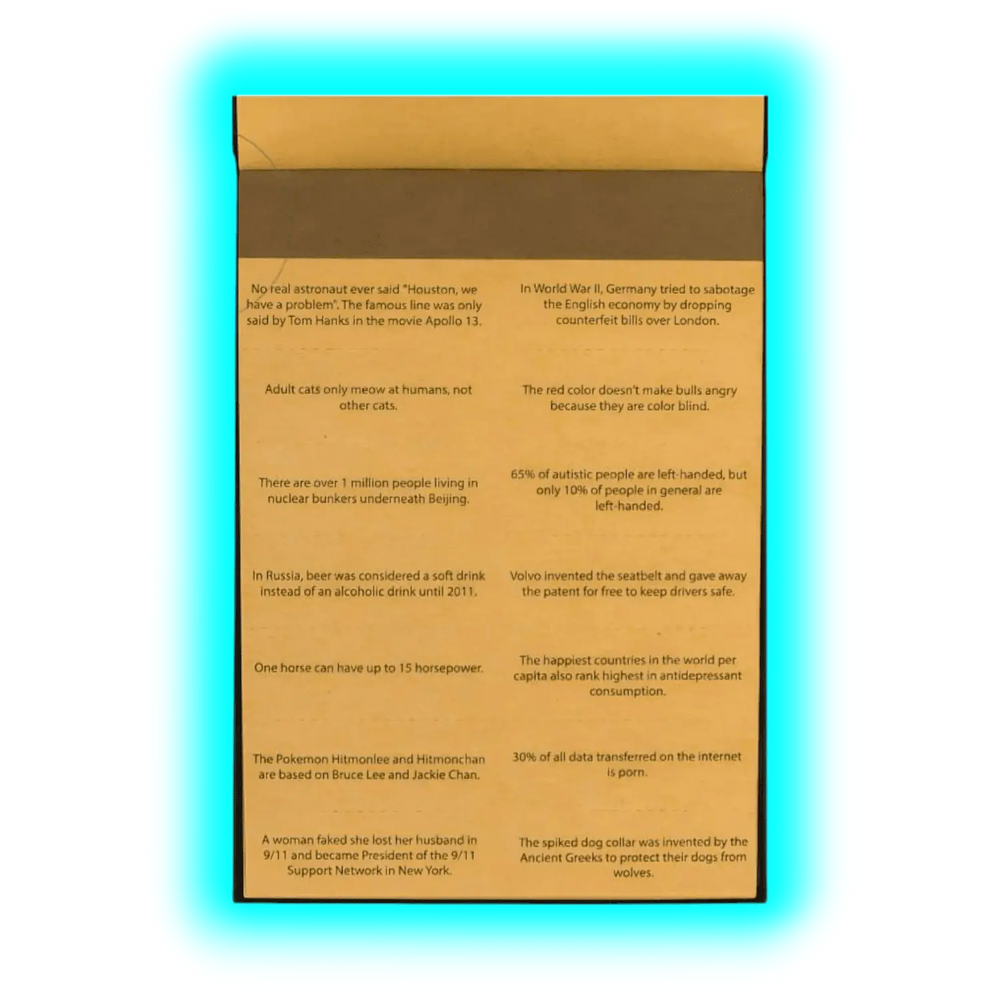 Smoke Dog Filter Facts Filterbook
