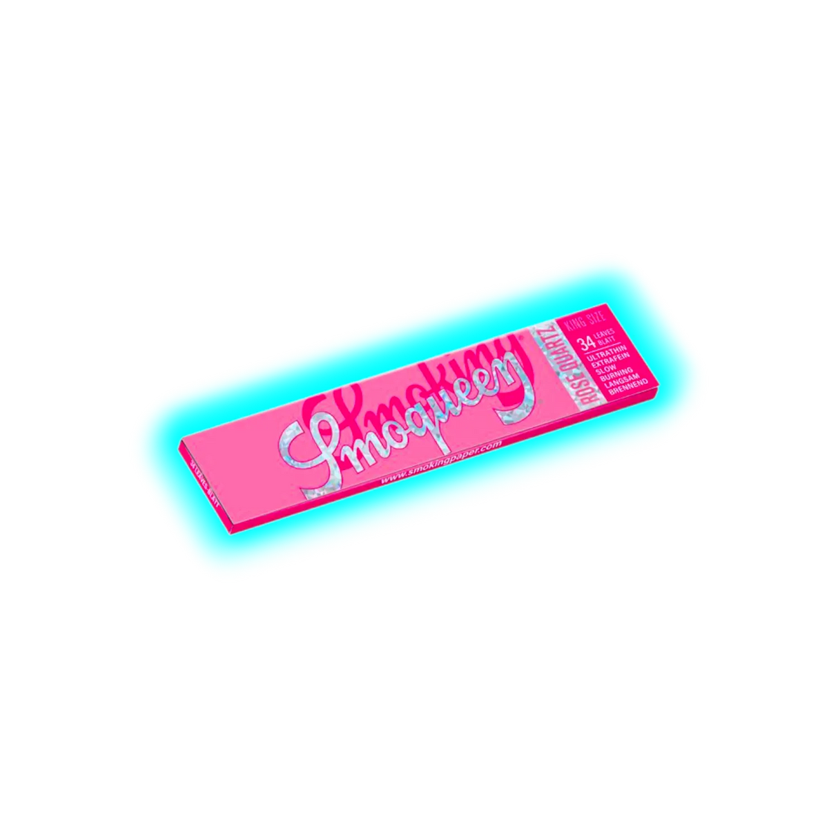 Smoking Supreme Smoqueen Rosequartz Pink King Size Slim Papier