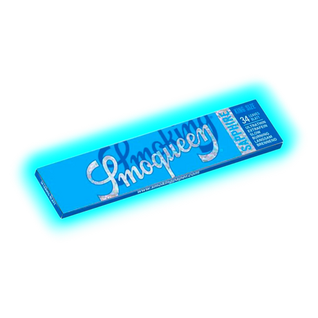 Smoking Supreme Smoqueen Sapphire Blue King Size Slim Papier