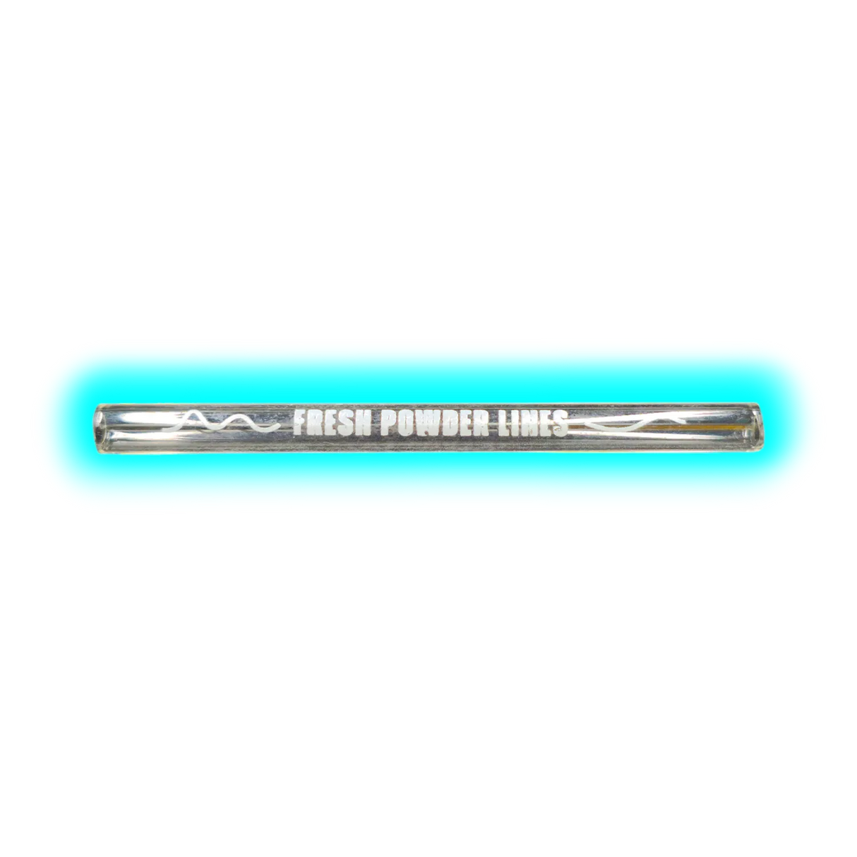 Sniff Tube Clear Fresh Powder Lines 80mm