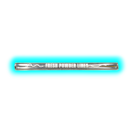 Sniff Tube Clear Fresh Powder Lines 80mm
