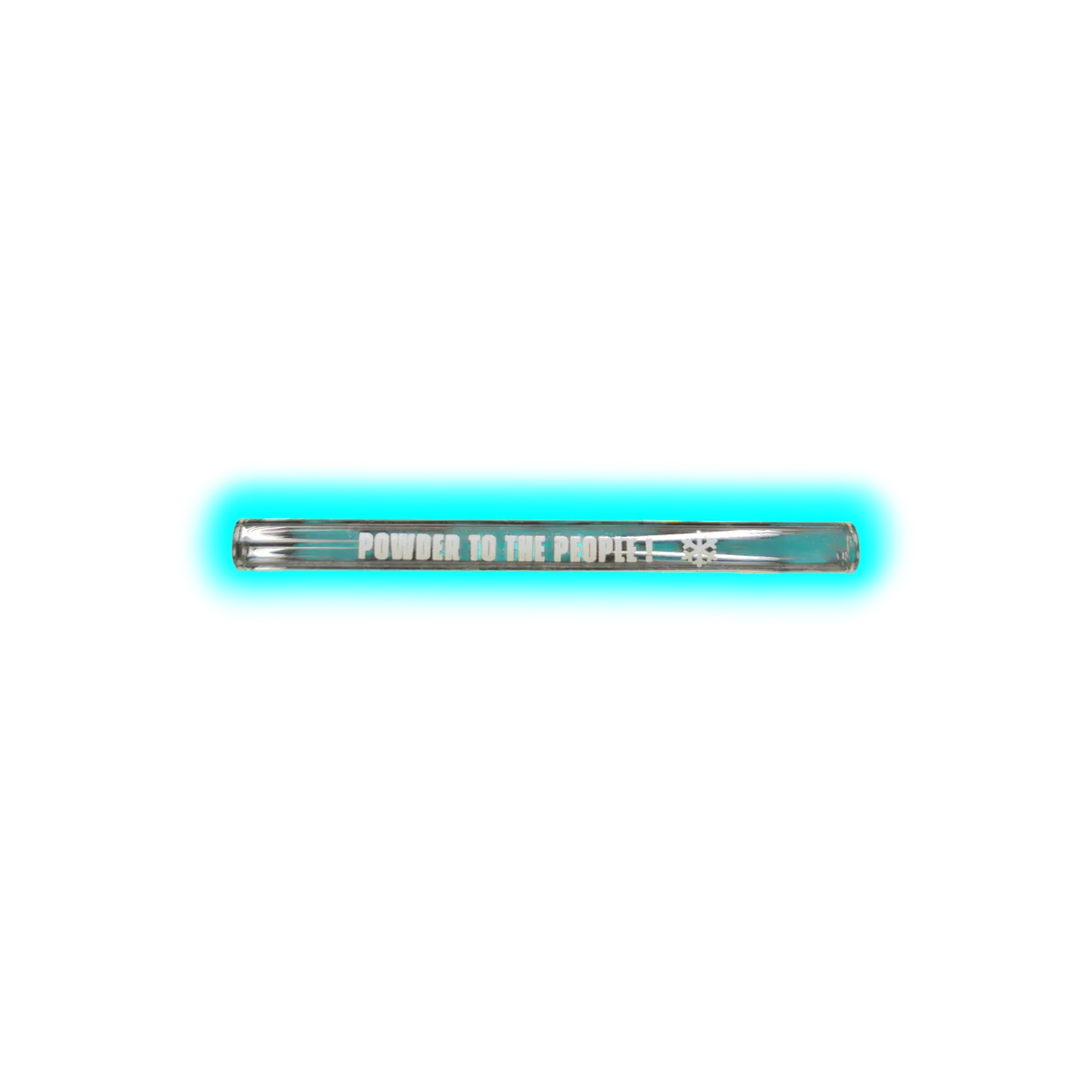 Sniff Tube Clear Powder to the People 100mm