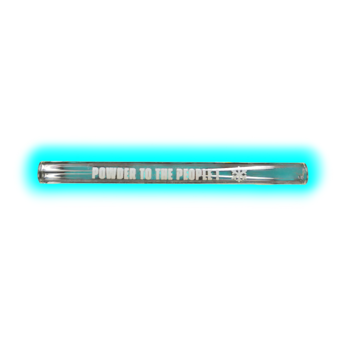Sniff Tube Clear Powder to the People 100mm