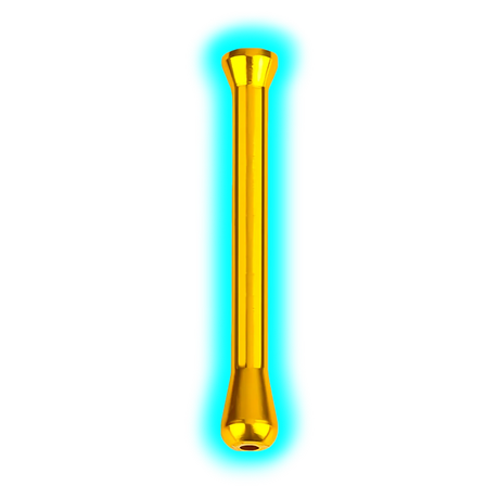 Sniff Tube Metal Gold 67mm