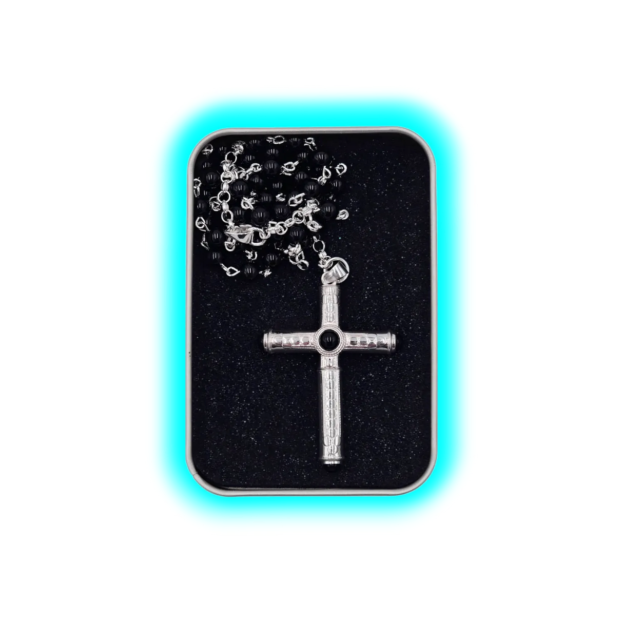 Snowtrain Collar with Spoon Cross Black