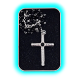 Snowtrain Collar with Spoon Cross Black