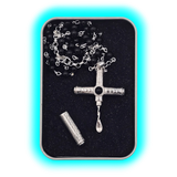 Snowtrain Collar with Spoon Cross Black