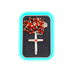 Snowtrain Collar with Spoon Cross Red