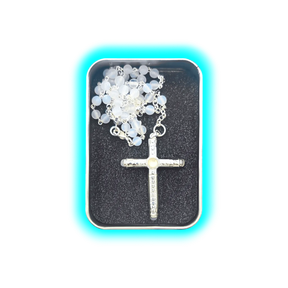 Snowtrain Collar with Spoon Cross White