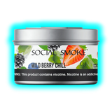 Social Smoke Tobacco Wild Berry Chill 100g