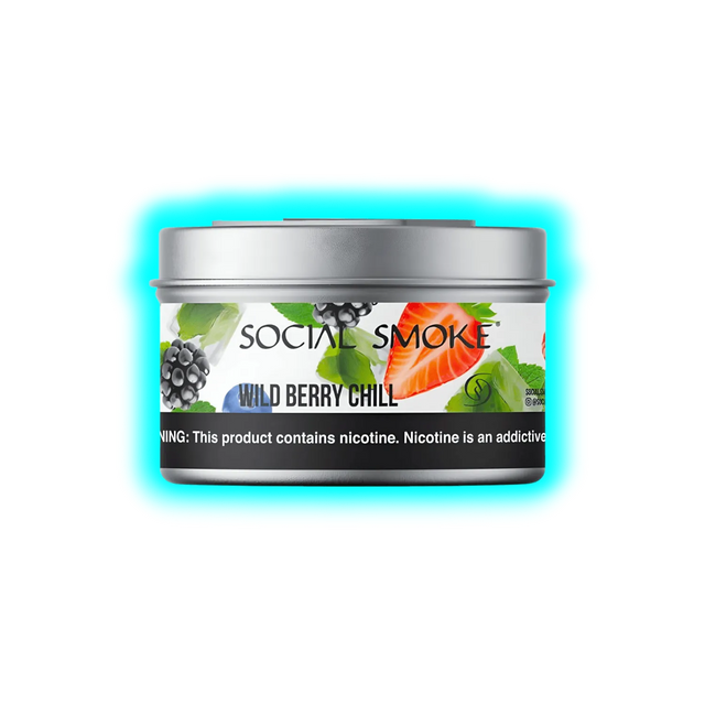 Social Smoke Tobacco Wild Berry Chill 200g