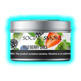 Social Smoke Tobacco Wild Berry Chill 200g