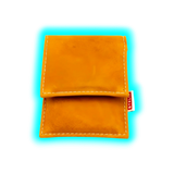 STALIN PhoneBag Echtleder Small kamelbraun mit cremefarbenen Nähten